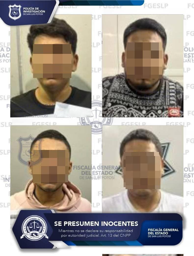 Notifican mandato a cuatro probables implicados de un doble homicidio suscitado en Mexquitic de Carmona