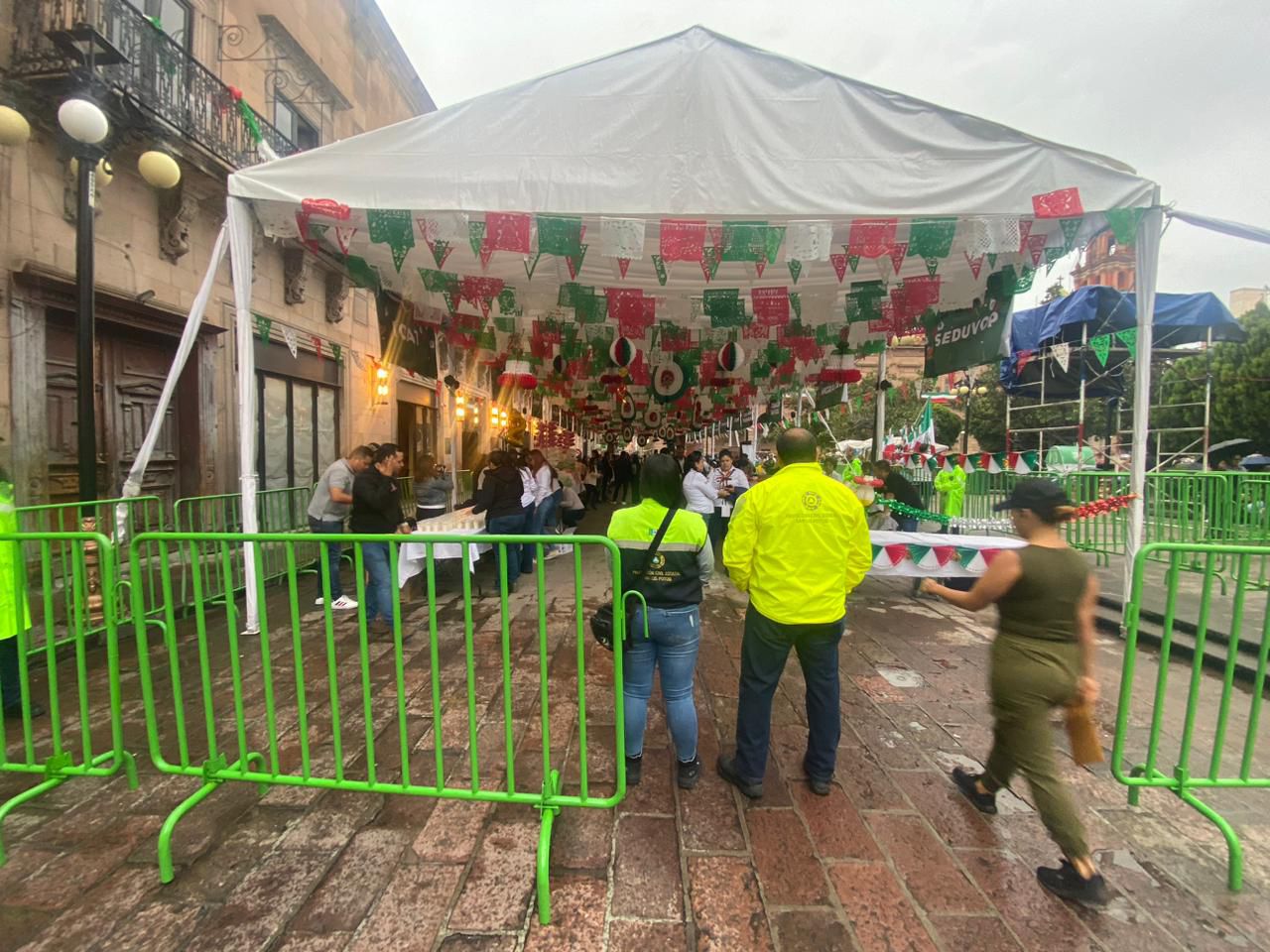 Protección civil prepara operativo para este 15 de septiembre