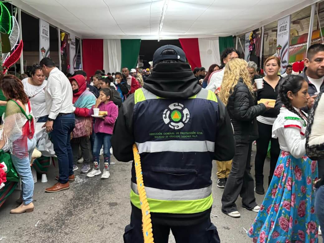 Saldo blanco en Soledad de Graciano Sánchez durante los festejos patrios