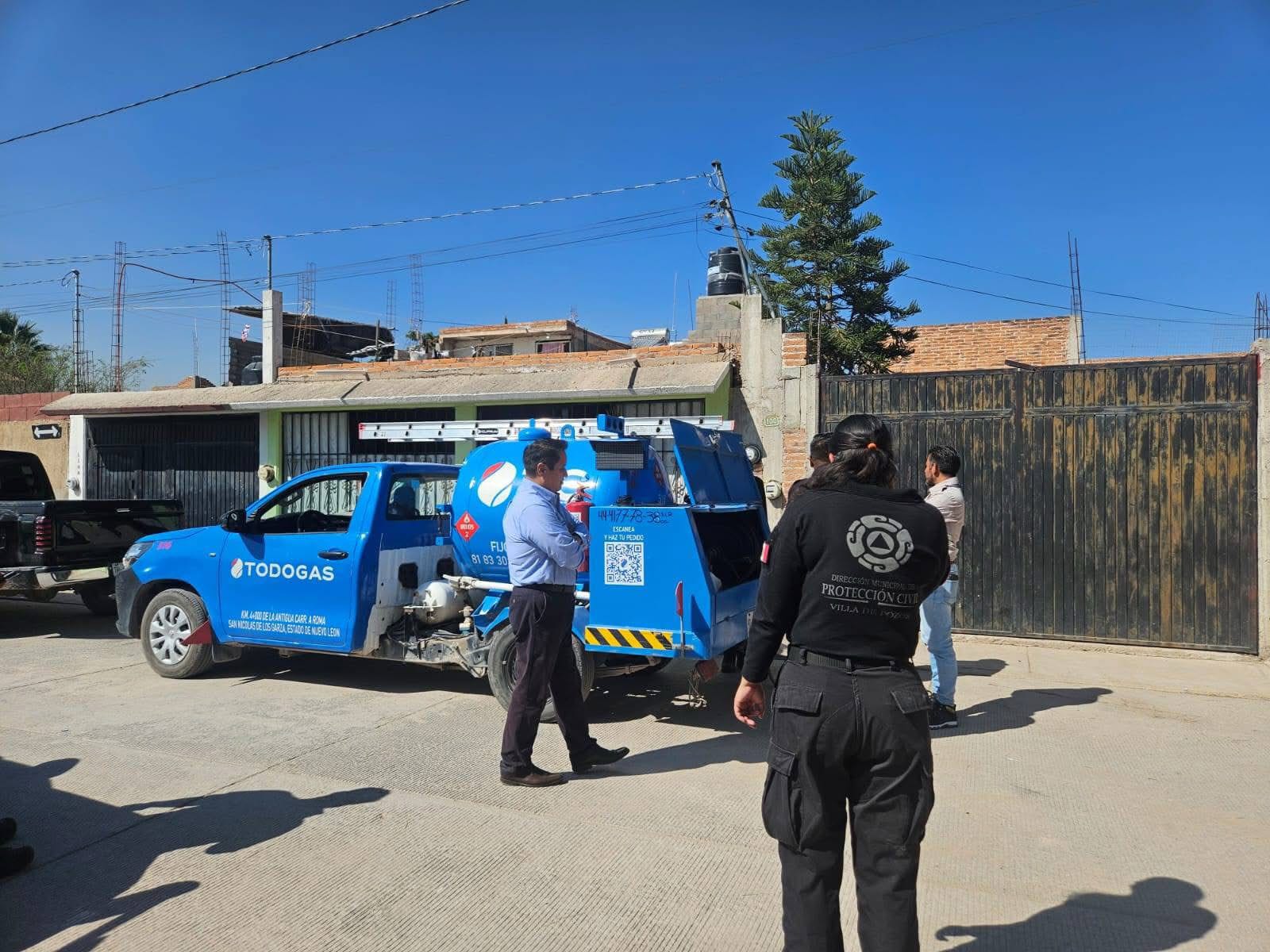Aseguran pipa de gas LP en Villa de Pozos por incumplir medidas de seguridad