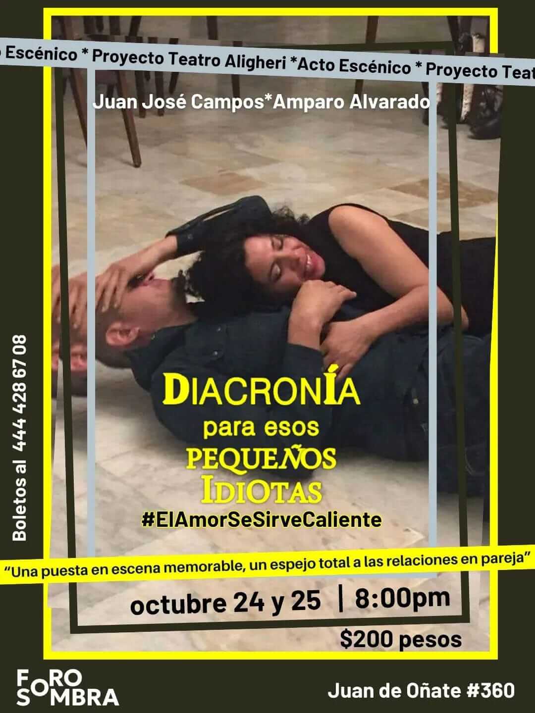 Regresa a la escena potosina “DIACRONÍA PARA ESOS PEQUEÑOS IDIOTAS”