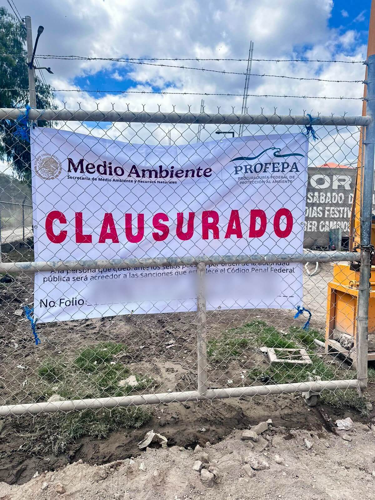 Clausuran el tiradero “El Zapote” en Soledad por contaminar y operar fuera de norma