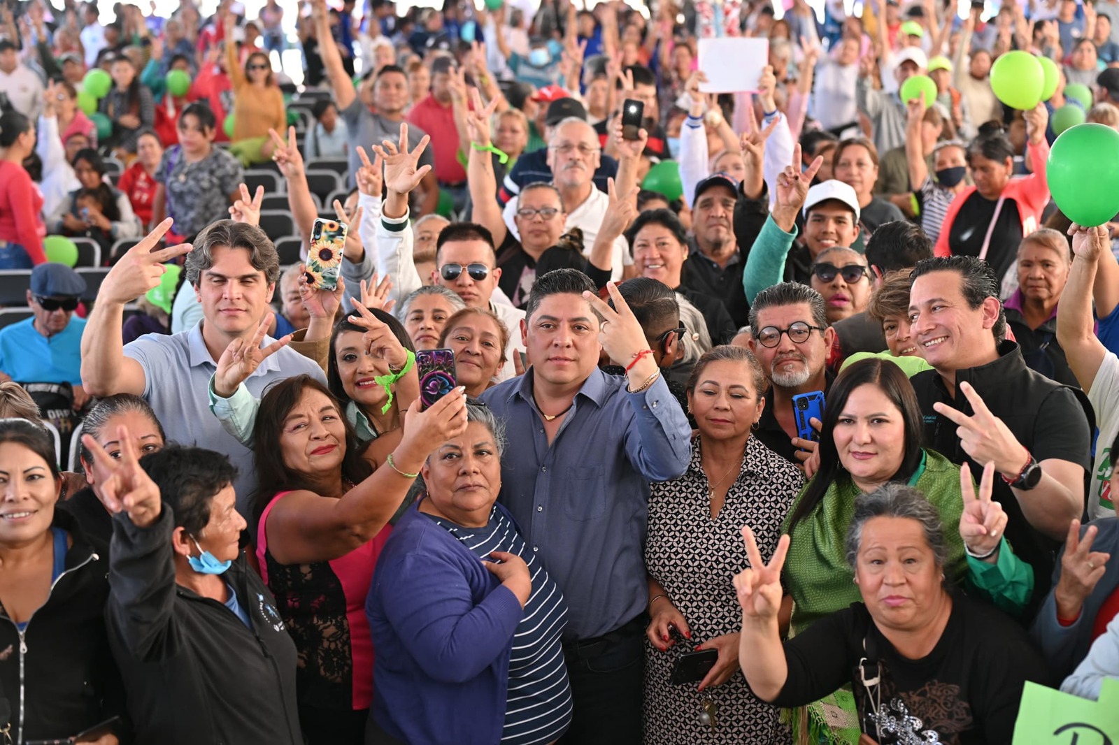 Anuncia Ricardo Gallardo 200 mdp en obras para Villa de Pozos