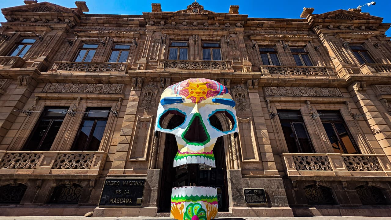 Inauguración del altar de muertos en el Museo Nacional De La Máscara