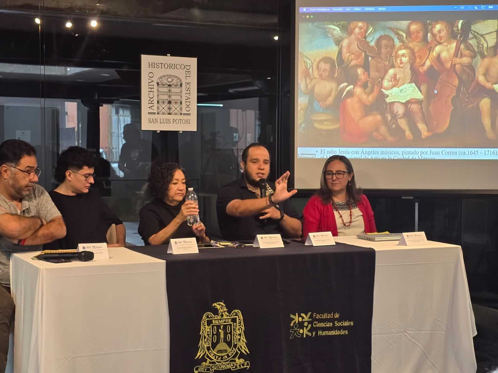 Investigador de la FCSyH-UASLP comparte aportes sobre arte novohispano en el IX Coloquio Internacional Imagen y Culturas