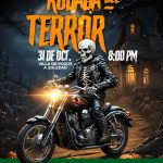 Motociclistas celebrarán rodada del terror metropolitana