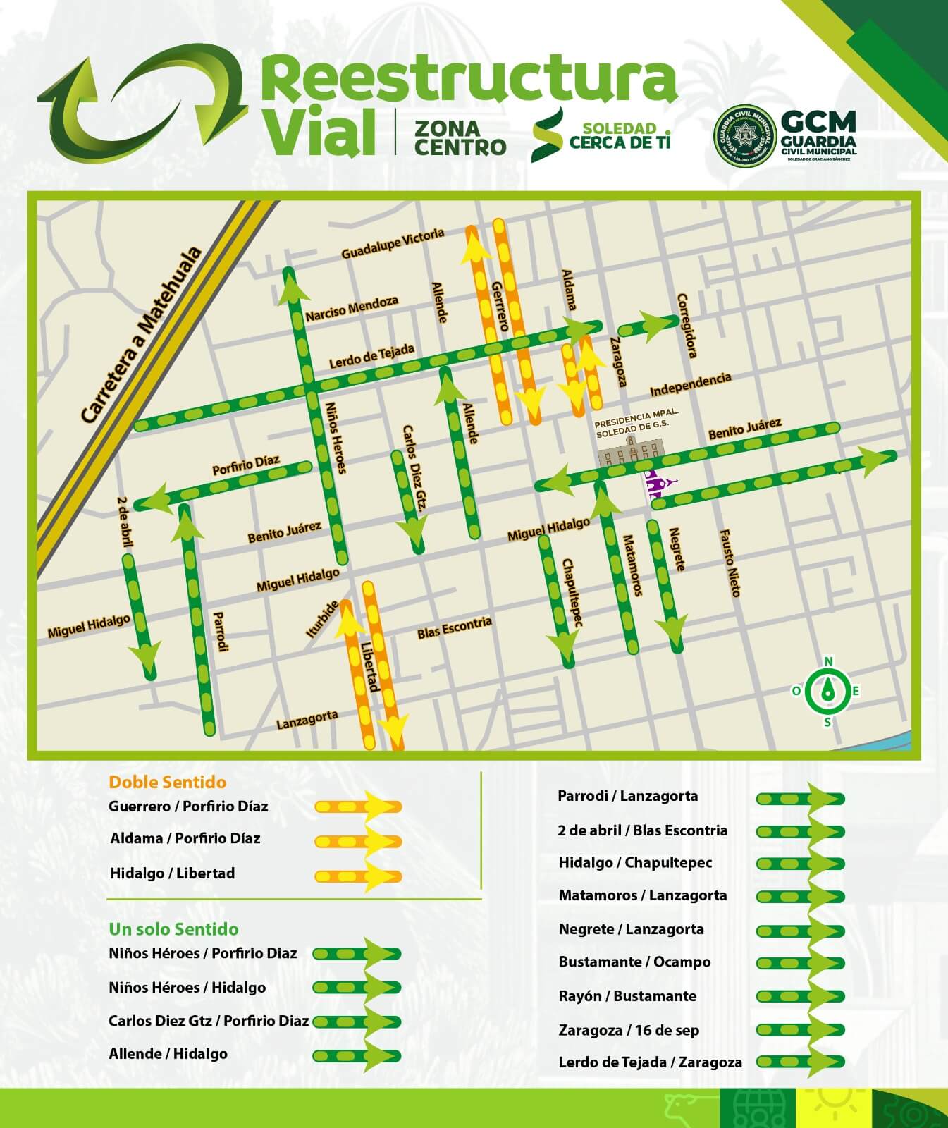 Municipio de Soledad anuncia programa de reestructura y mejora vial en su zona centro