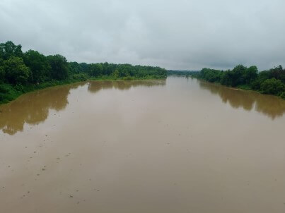 Más de mil familias en riesgo por la crecida del río Moctezuma en la Huasteca potosina