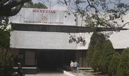 Persona intentó ingresar ilegalmente a oficinas del Bienestar en San Luis Potosí