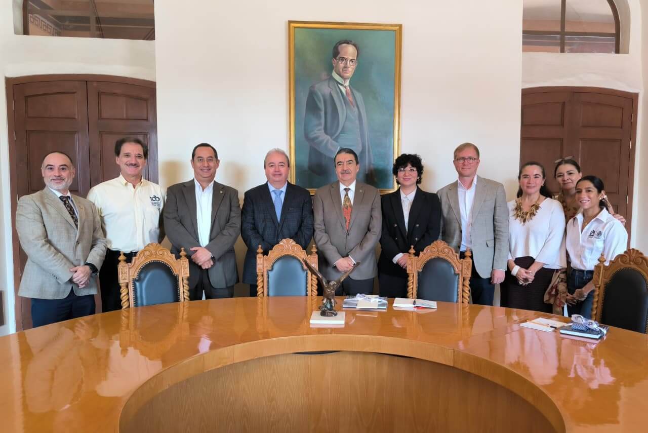 UASLP fortalece lazos internacionales con la recepción de Nils Schulz, Lector del DAAD