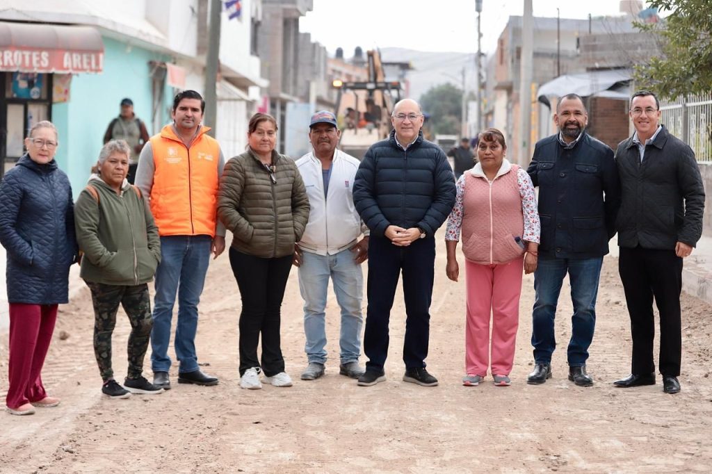 La General I. Martínez estrenará nueva calle: Alcalde Galindo supervisa avances