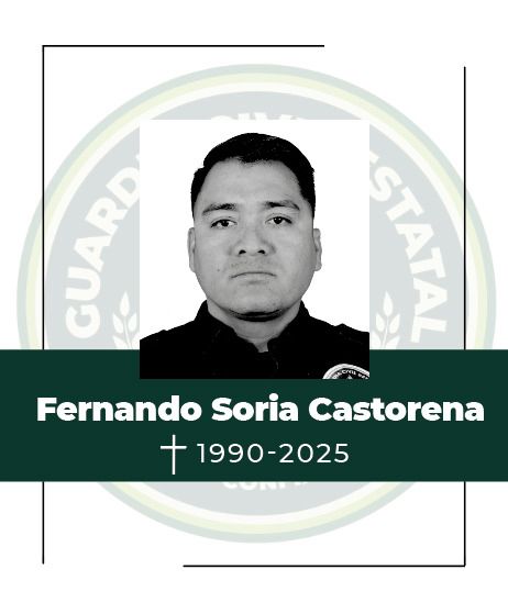 Secretaria estatal de seguridad confirma deceso de agente de la GCE