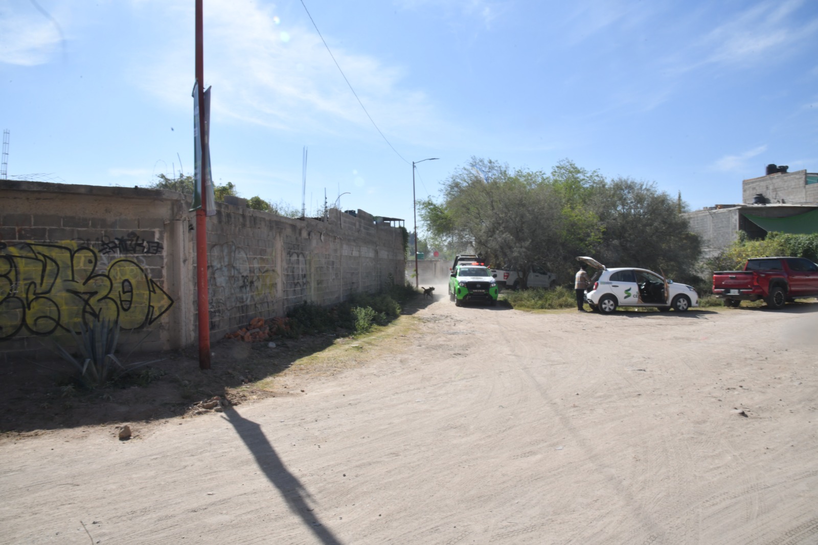 Alcalde Juan Manuel Navarro inicia transformación urbana de la colonia Alcatraces