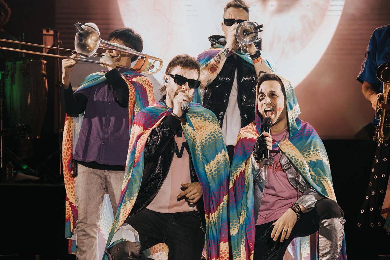 Los Caligaris llenan de alegría el teatro de la ciudad en el Tangamanga I