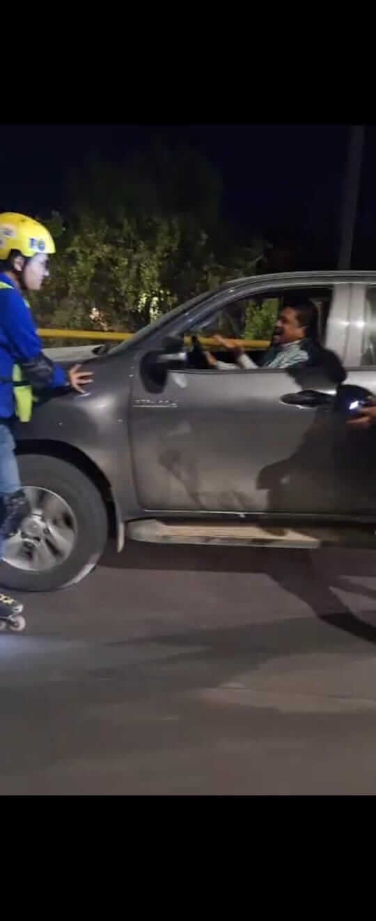 Conductor en presunto estado de ebriedad embiste a grupo de patinadores en San Luis Potosí