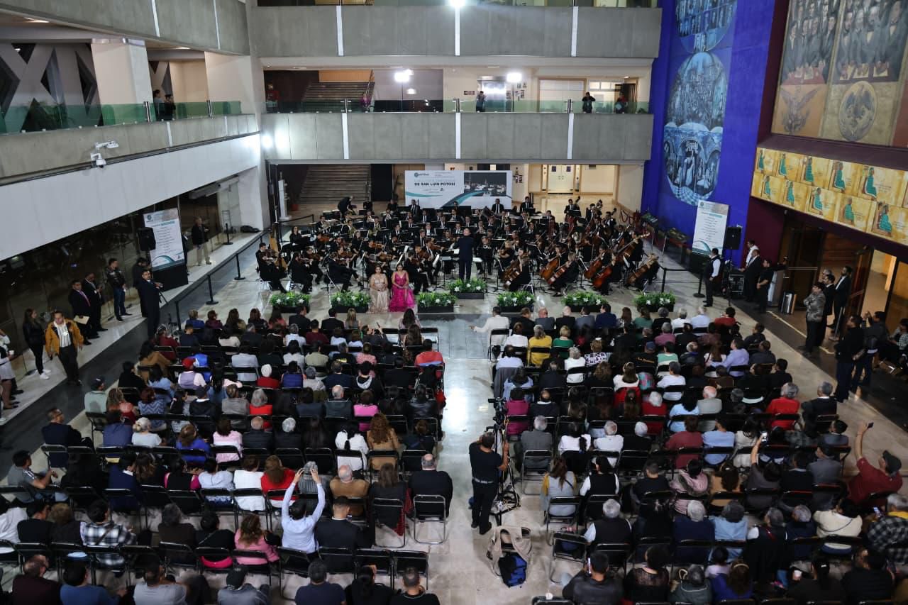 Orquesta sinfónica de San Luis Potosí brilla en el escenario nacional
