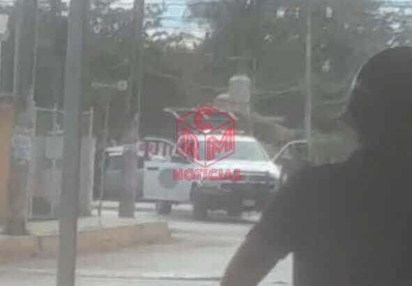 Persecución en pleno centro de El Naranjo desata fuerte operativo policial