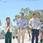 Ricardo Gallardo entrega calles de concreto y una secundaria en Soledad