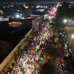 Rodada del terror recorrió Villa de Pozos