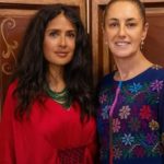 <strong></noscript>Salma Hayek pide a Sheinbaum más apoyo para el cine mexicano</strong>