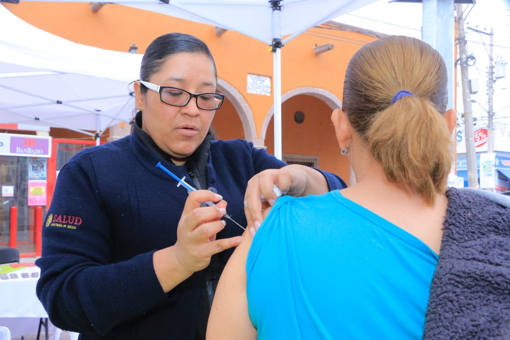 Villa de Pozos invita a campaña de vacunación contra influenza estacional