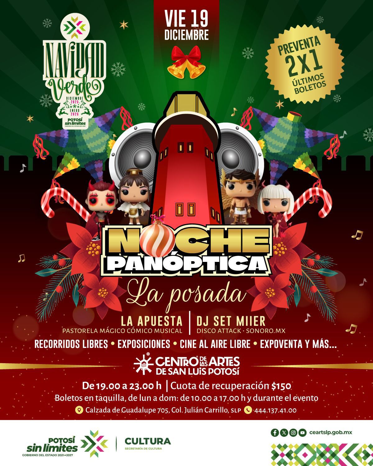 Arte, música y tradición en “Noche Panóptica: La Posada”