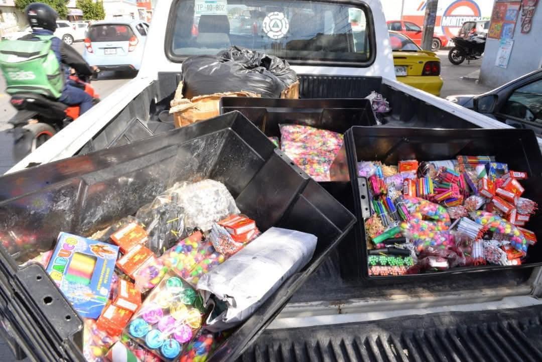 Ayuntamiento de Soledad activa operativo contra venta y uso irregular de pirotecnia