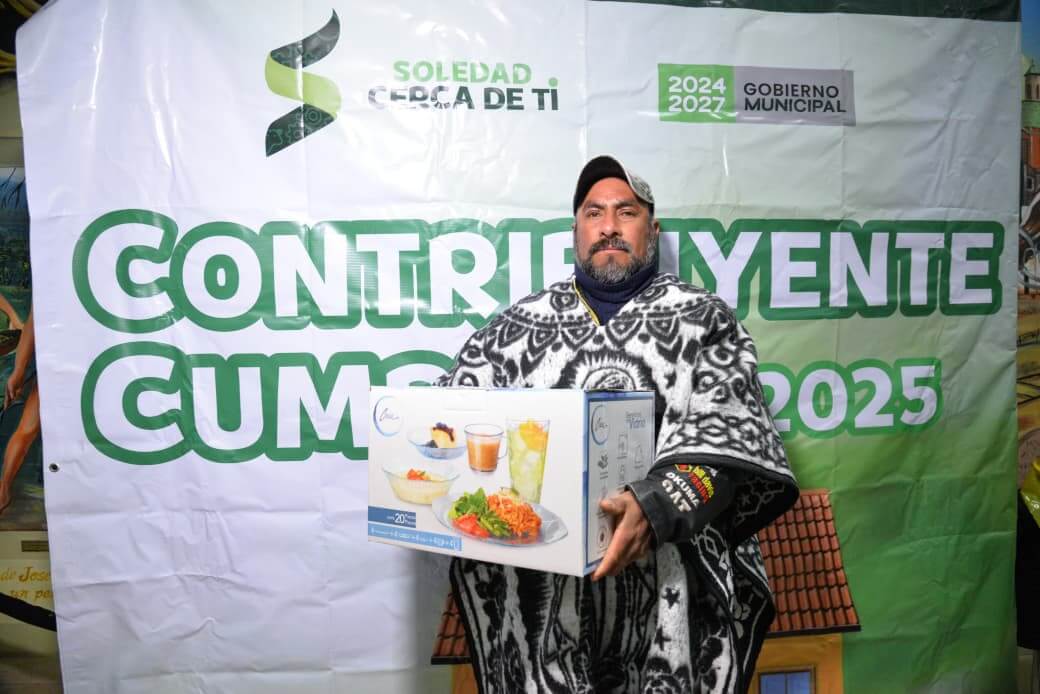 Durante primeros días de enero, soledenses recibirán electrodomésticos al pagar su impuesto predial