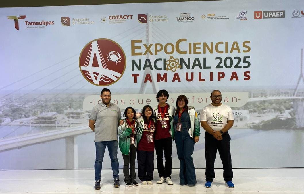Estudiantes potosinos del Cobach destacan en ExpoCiencias Nacional 2025