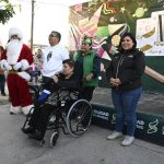 Familias de la zona oriente de Soledad reciben alegría, regalos y diversión navideña