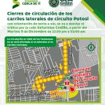 Ayuntamiento de Soledad informa cierres viales nocturnos en la obra del puente vehicular