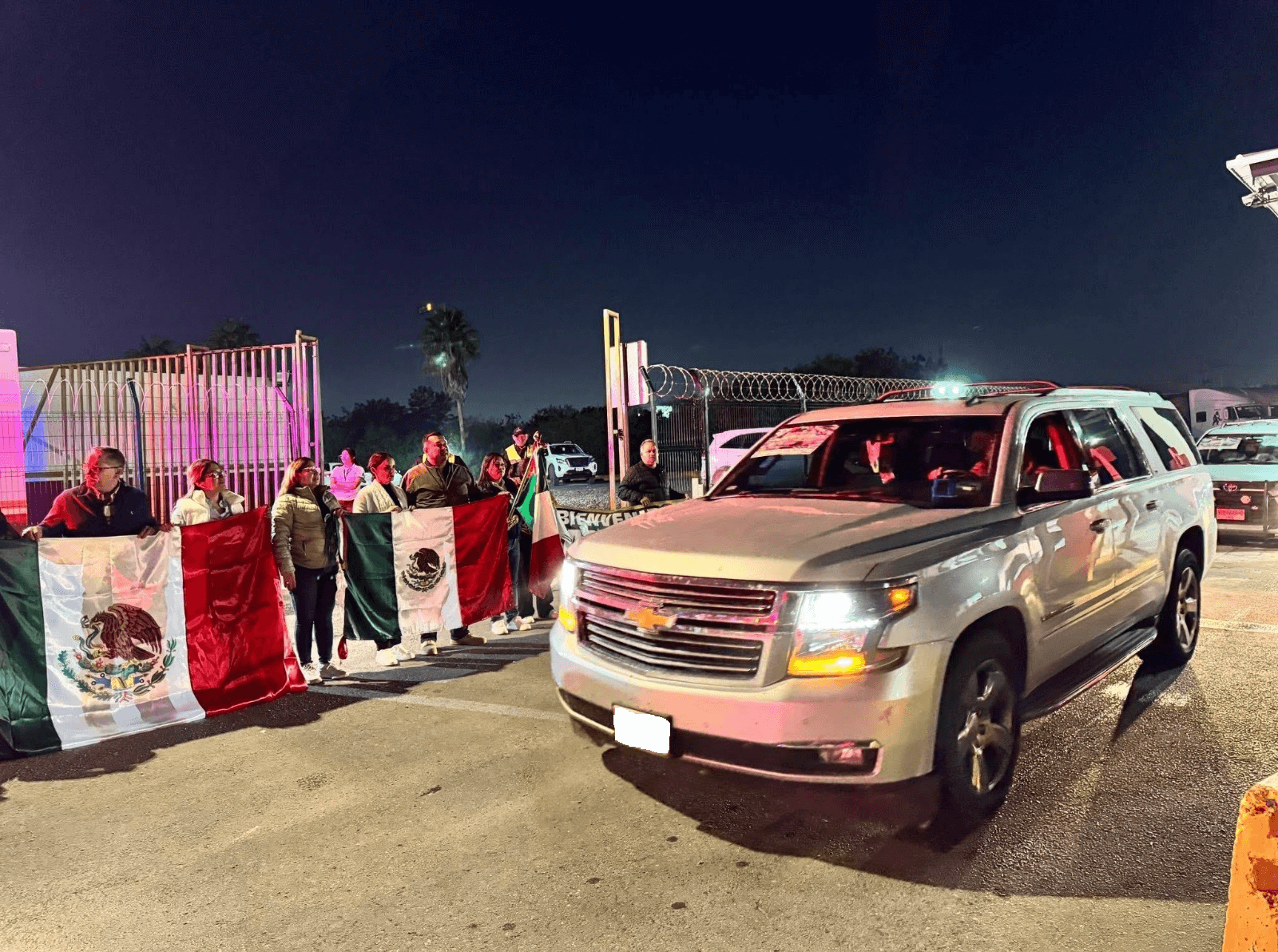 Quinta caravana del migrante potosino parte con más de 500 familias desde Texas