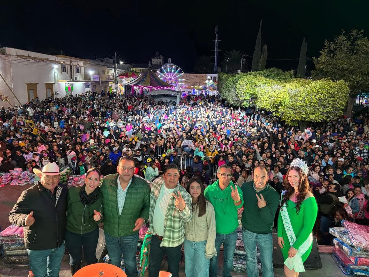 Ricardo Gallardo enciende el espíritu navideño en todo San Luis Potosí