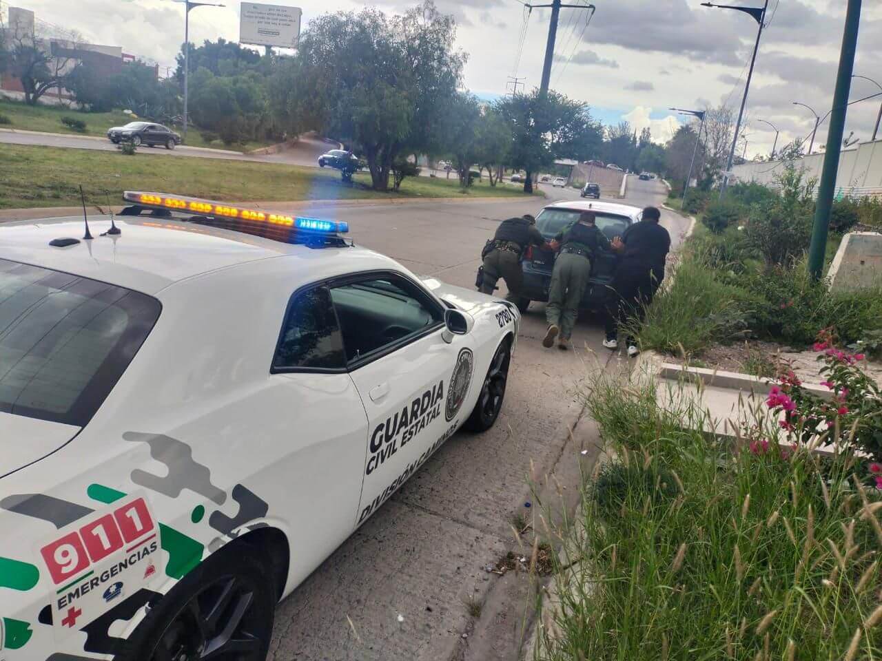 SSPCE exhorta a la población a manejar con precaución para evitar accidentes