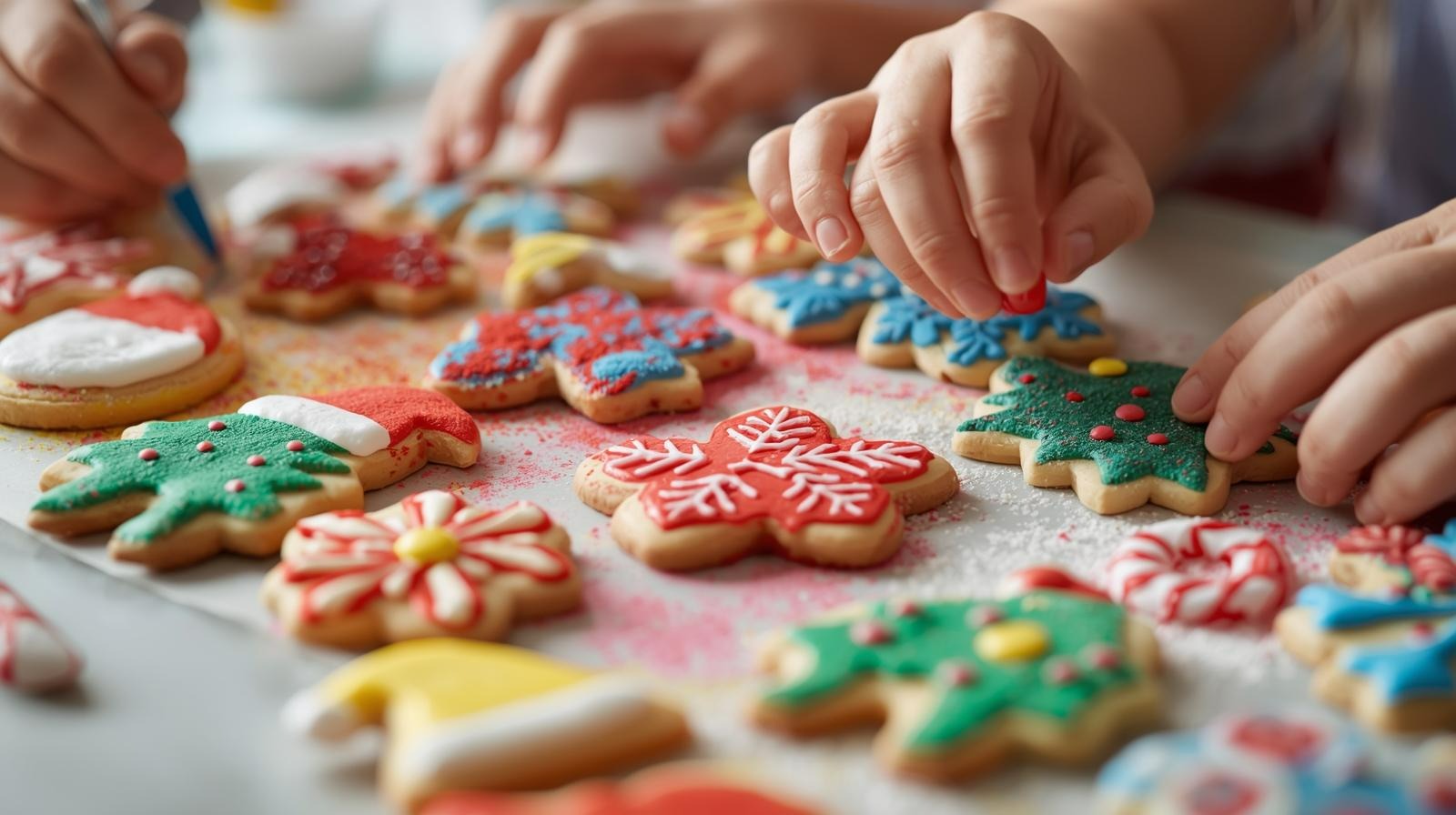 Taller de galletas navideñas en el Museo del Ferrocarril