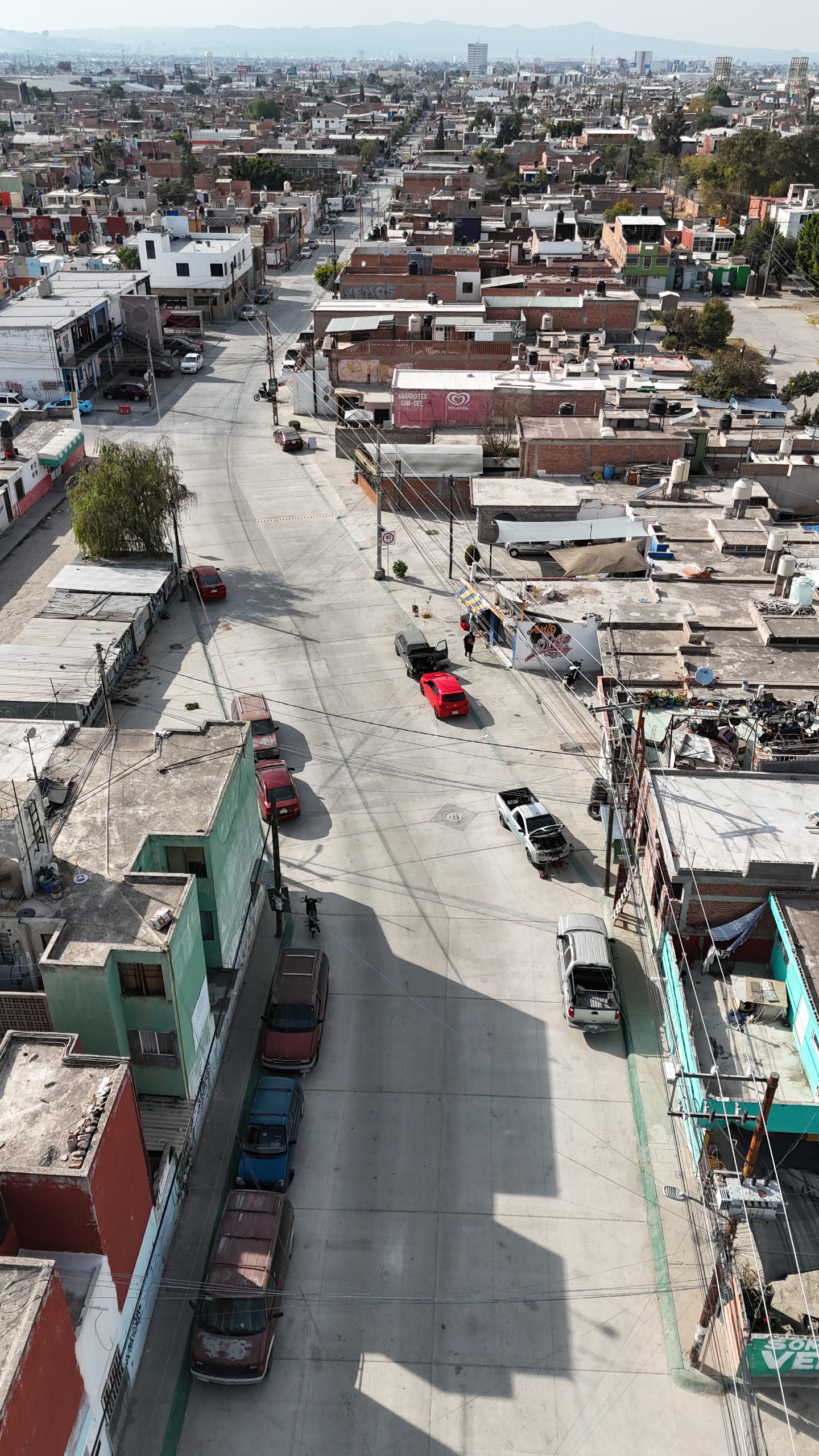 Avanza la infraestructura vial en villa de pozos: Paty Aradillas