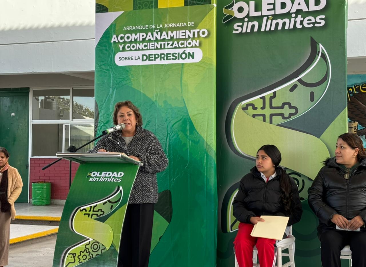 Gobierno de Soledad arranca jornada para concientizar  sobre el combate de la depresión en jóvenes