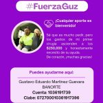 “Hace seis meses mi vida se rompió”: Guz Guevara pide apoyo para su recuperación