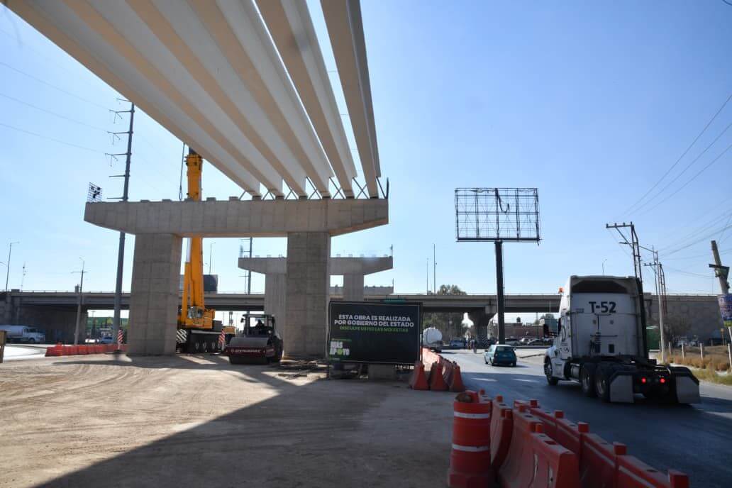 Puente vehicular en Soledad, obra estatal que mejorará la movilidad en 2026: Navarro Muñiz