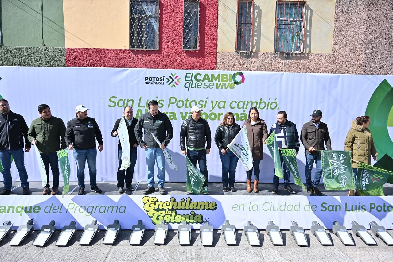 Ricardo Gallardo arranca modernización de 200 colonias de la zona metropolitana