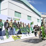 Ricardo Gallardo enchula la colonia Providencia