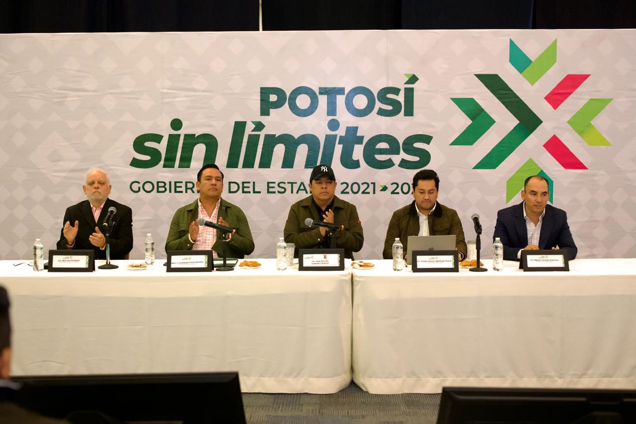 Ricardo Gallardo hace un llamado a su gabinete para redoblar esfuerzos en 2026