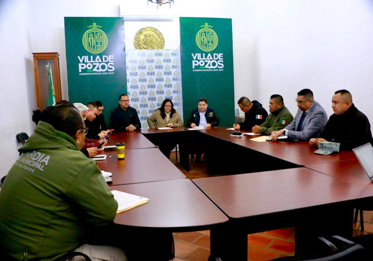 Villa de Pozos fortalece la prevención y seguridad ciudadana