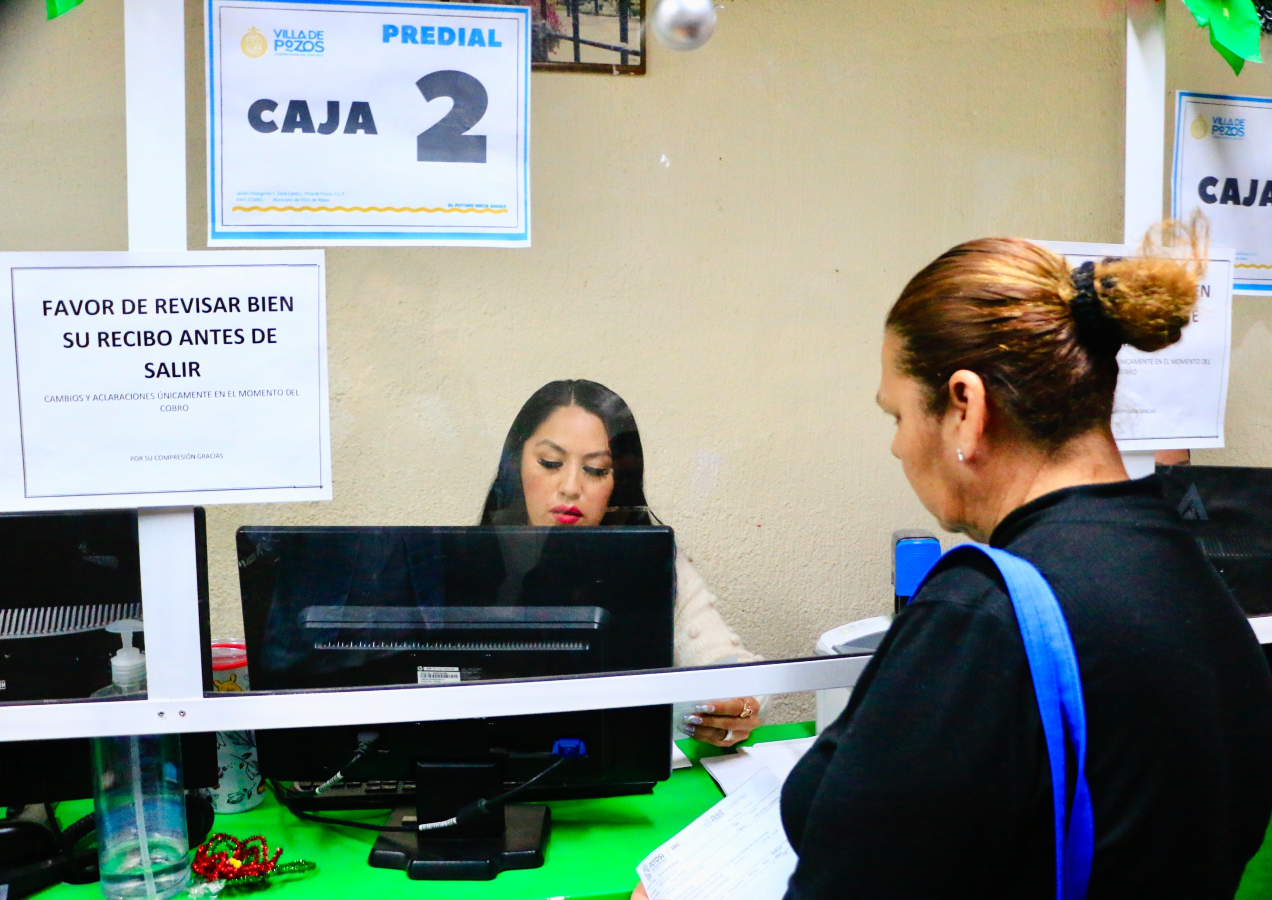 Villa de Pozos registra arranque positivo en el cobro del predial 2026