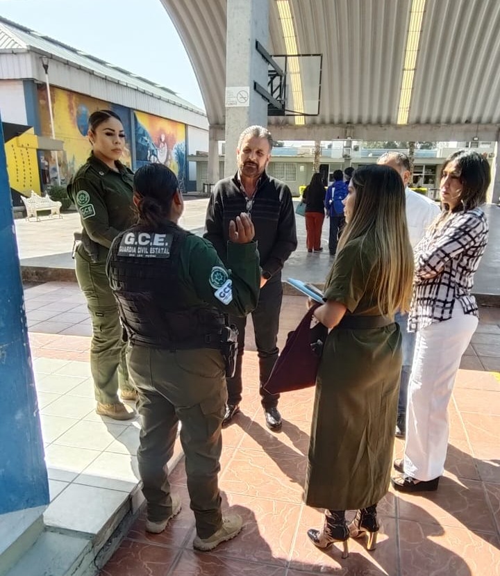 Descartan riesgo en COBACH 28 tras reporte de arma de aire