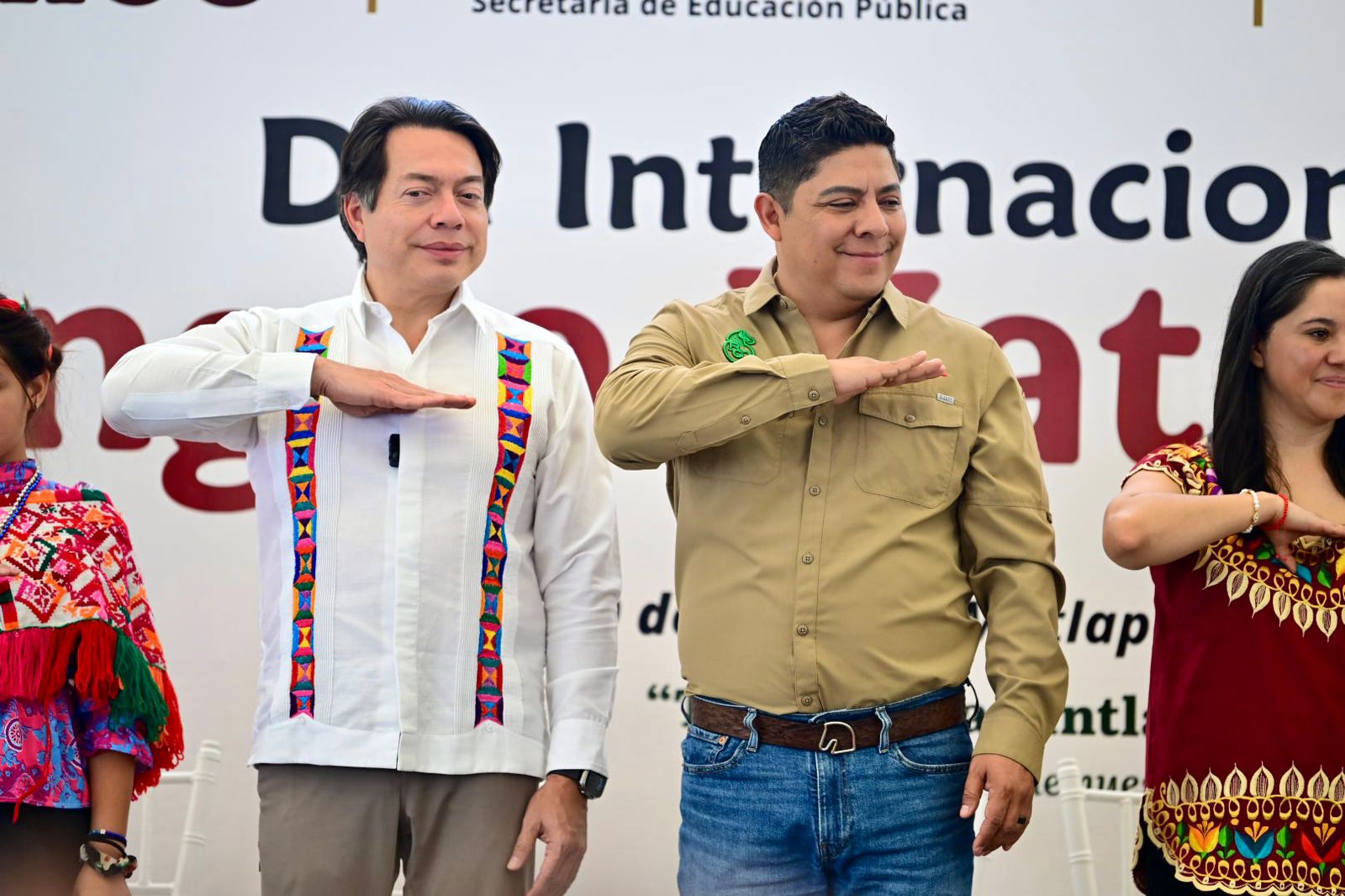 Ricardo Gallardo impulsa la preservación de las lenguas maternas del estado