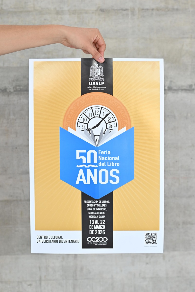 UASLP celebra 50 ediciones de la Feria Nacional del Libro con doble Honoris Causa y vocación formadora de lectores