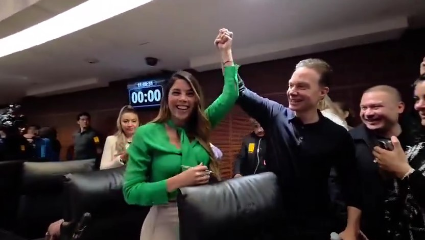 Velasco destapa a Ruth González como candidata para la gubernatura en el 2027