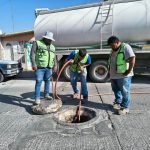 Ayuntamiento de Soledad atiende y resuelve colapsos de drenaje con labores de desazolve