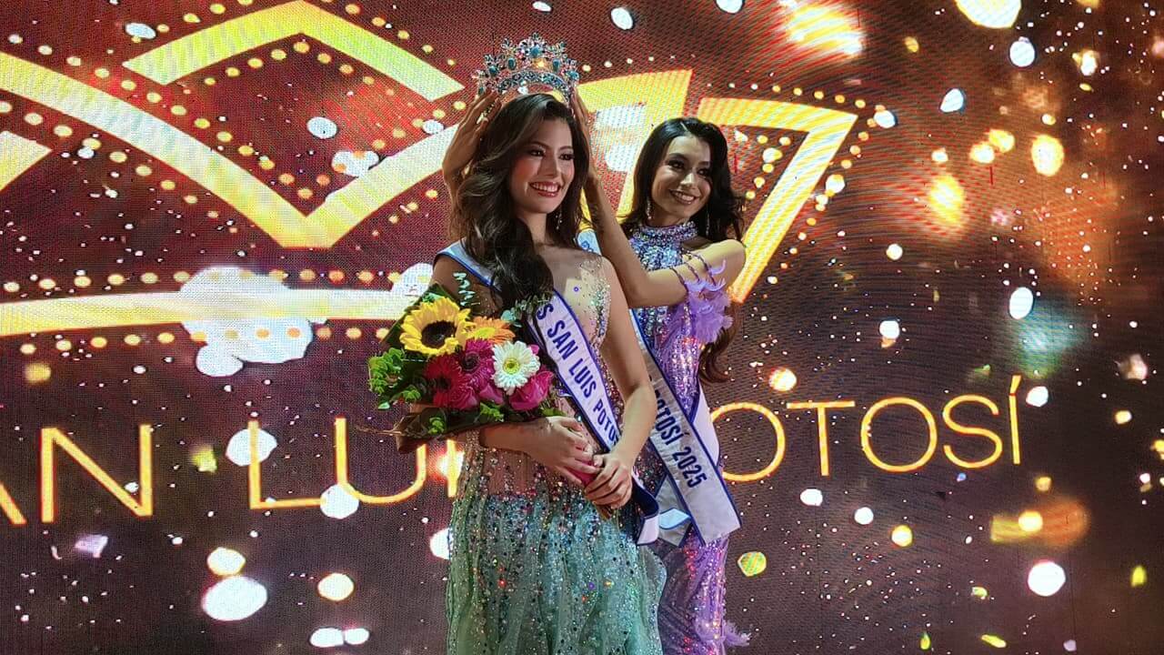 En el teatro "Doroteo Arango", eligen a Ximena Cabrera como Miss San Luis Potosí 2026 